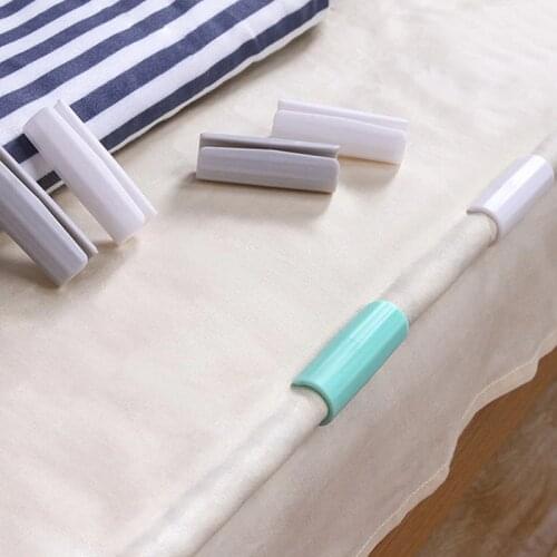 12 Pcs/Set Grippers Fasteners Clothes Pegs Coverlet Holder Slip-Resistant Blankets Bed Sheet Clip Practical Mattress