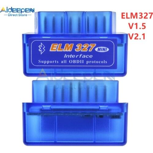 2020 Bluetooth V1.5/V2.1 Mini Elm327 obd2 Scanner OBD Car Diagnostic Tool Code Reader For Android Windows Symbian English