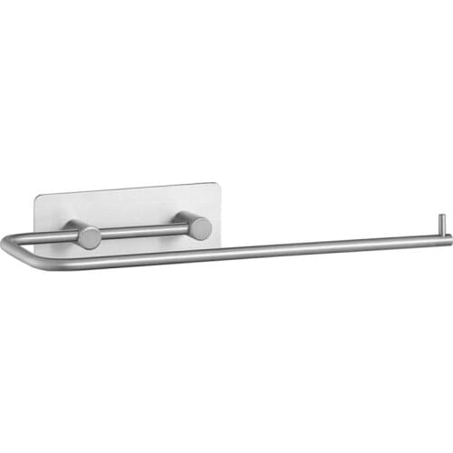 Stainless Steel Punch-free Kitchen Paper Towel Holder Toilet Paper Holder