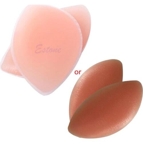 Breast Enhancer Pair Silicone Push Up Gel Bikini Bra Pads Chicken Fillets Insert Dropshipping