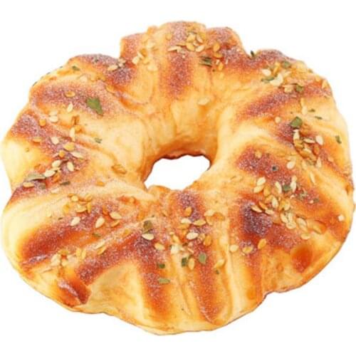 Artificial Bread Creative Round Sesame Fake Bread Dessert Prop Food Display Prop