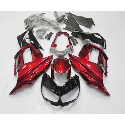 2021 WHSC Motorcycle Fairing BodyWork Kit For KAWASAKI Z1000 SX Red