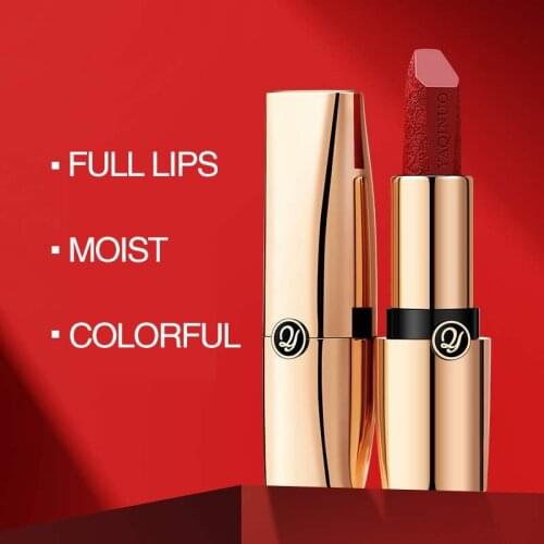 Rosemary Carving Red Lipstick Matte Moisturizing Waterproof Long Lasting For Velvet Matte Lips Moisturizing Nude Makeup