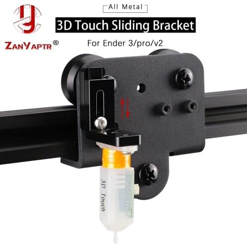 Ender 3/ Pro Ender 3-v2 3D Touch Auto Leveling Sensor Bracket Sliding Support