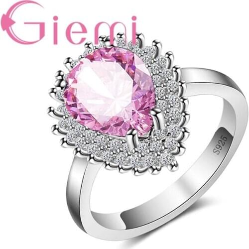 Luxuryand CZ Flower Petals Dripping Shape Multiple Colors Austrian Crystal Stone for Women Jewelry