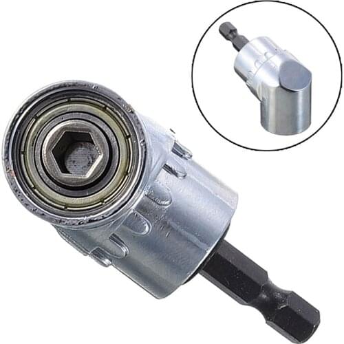 Hex Drill Bit 105 Degree Angle Screwdriver Socket Holder Adapter 1/4" Extension Hex Drill Bits Screw Driver Tool Sockets