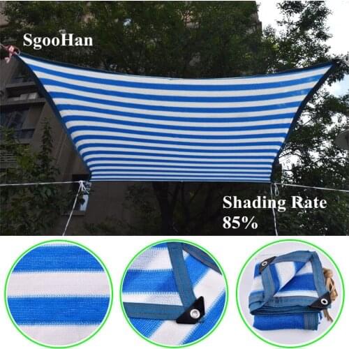 Sunshade Net Outdoor Awning Sunblock Anti-UV Shading Net Garden Greenhouse Succulent Plant Cover Swimming Pool Shade Sail Cloth