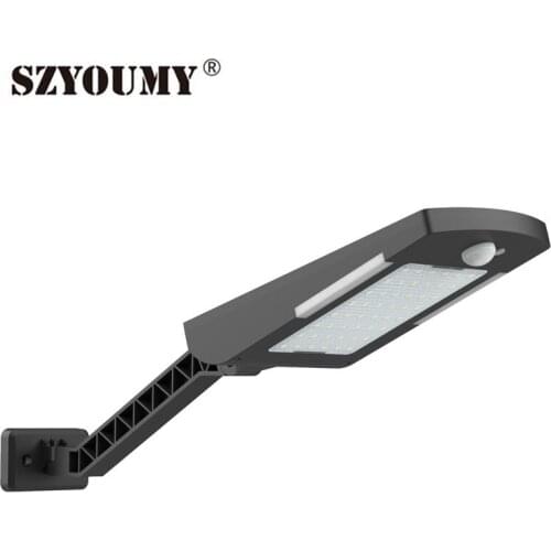 SZYOUMY 54 led Solar light Outdoor Waterproof Garden lights Motion Sensor 3 Mode Solar lamp with Remote