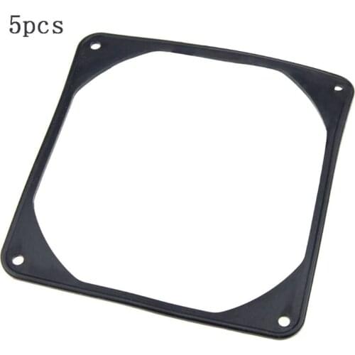 W3JD 5PCS Silicone Fan Anti-Vibration Gasket Shock-proof Absorption Pad for PC Case