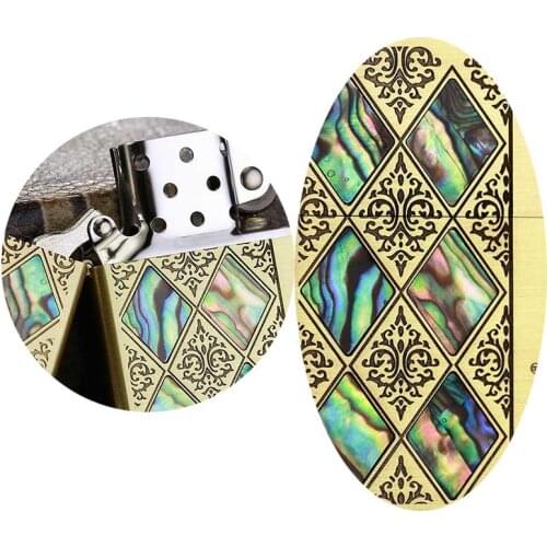 Lighter windproof kerosene Mosaic personalized custom men lighters gift for boyfriend father