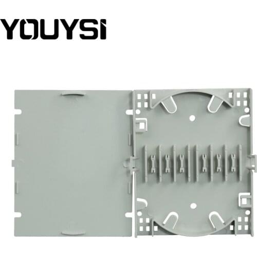 YOUYSI 10pcs Small Fiber Splice Tray for 12 Cores Fiber/FTTH Fiber Optics Cassette