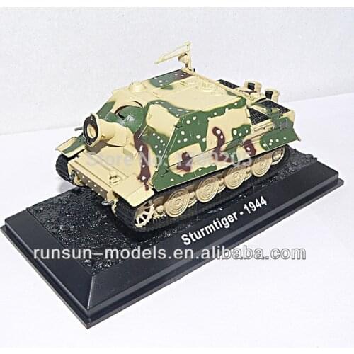 12004 Die Cast Tank models STURMTIGER German assault gun 1944 military model kids toys diecast collection