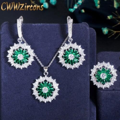Cwwzircons Jewelry Sets
