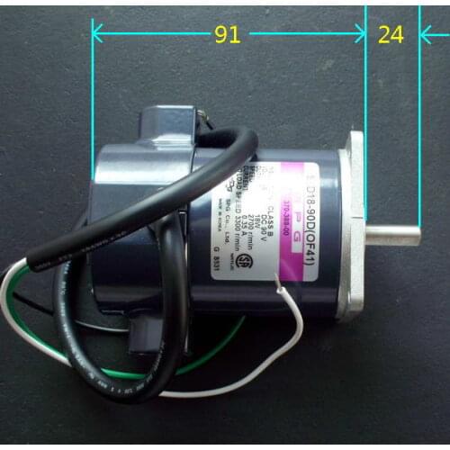 DC 90v motor, 2700 rpm, low speed large torque mute high quality spindle bench drill