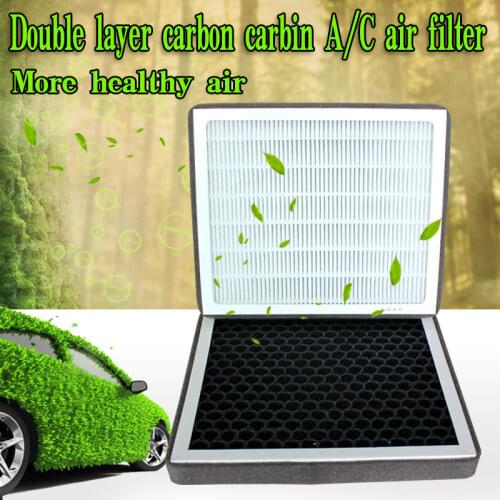 Double layer carbon filter carbin A/C air filter for Chevrolet CRUZE 1.4 1.8 2.0 2011-2015