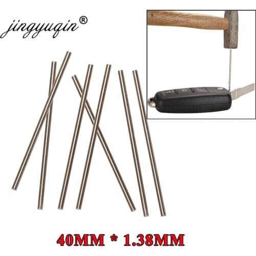 Jingyuqin 10/30/100pcs Auto Remote Key Pin Removal Pin Tool Needle Pin Remover Nail Locksmith Tools 1.38mmX40MM