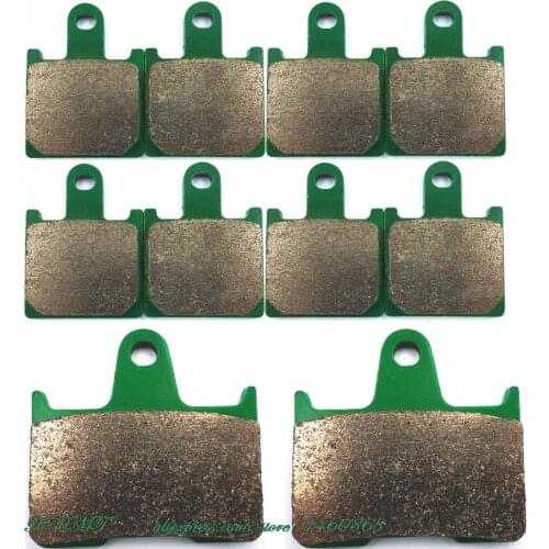 Disc Brake Pads Set For Kawasaki Zzr1400 Zzr-1400 Zzr 1400 2006 / Gtr1400 1400 Gtr 2007 / 1400 Gtr 2015