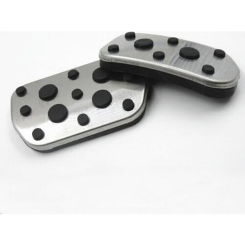 Stainless Steel Gas Fuel Brake Pedal Pads Cover AT For Toyota Corolla RAV4 2012 2013 2014 2015 2016 2017 2018 2019