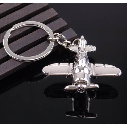 New Vintage Plane Key chain Men Fashion Car Key Ring Women Key Holder Gift Jewelry Wholesale Metal Keychains party gift jewelry
