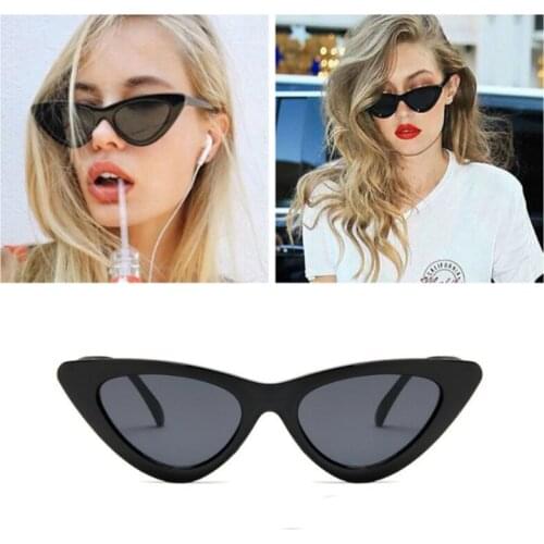 Fashion Cute Sexy Ladies Cat Eye Sunglasses Retro Outdoor Eyewear Swimming Casual Glasses Uv400