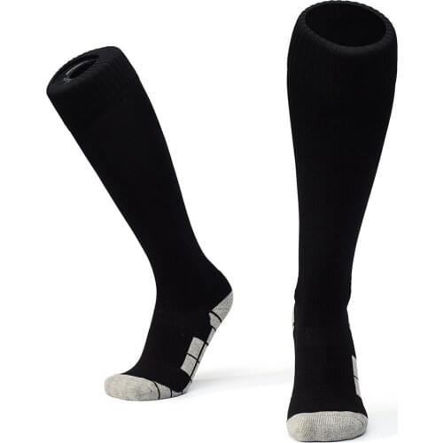 Leg Support Stretch Compression Socks Men Running Athletic Medical Pregnancy Travel Football Breathable Adult Sports Socks