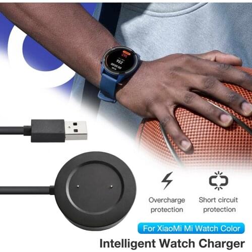 Intelligent Watch Magnetic Safe Charger Charging Base For XiaoMi Mi Watch Color Type-C ABS Material And Copper Wire Accessories