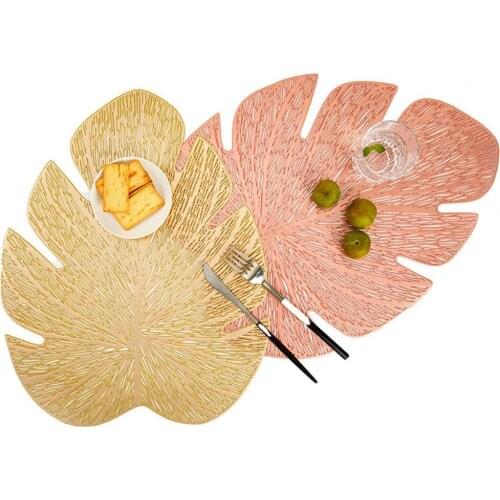 1Pcs Great Table Placemat Portable Waterproof Non-Slip PVC Tableware Mat Nordic Style Heat Resistant Table Decoration Cushion