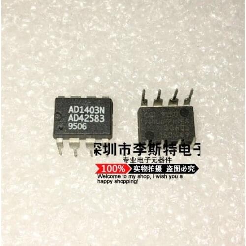 10pcs AD1403N DIP-8