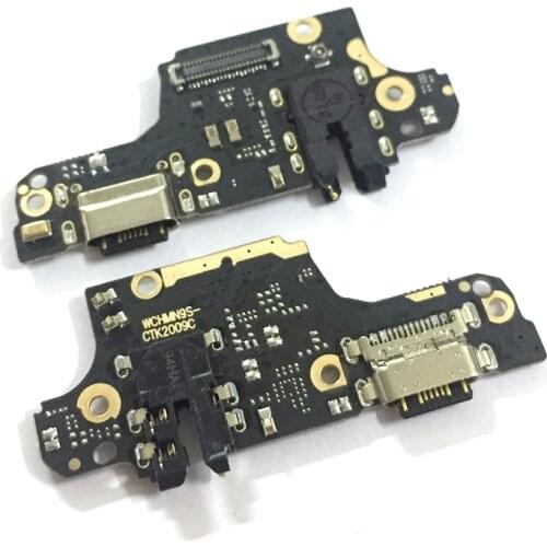 10PCS USB Port Charging Board For Xiaomi Redmi Note 9S 9 Pro Max Global Version USB Charging Dock Port Flex Cable Repair Parts
