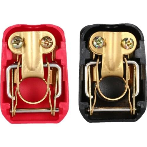 2PCS 12V Positive & Negative Auto Car Car Battery Terminals Connector Switch Clamps Quick Release Lift Off