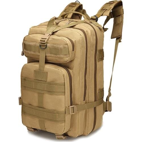 45L Military Assault Bags Army Tactical Molle Backpack Outdoor Hiking Camping Hunting Backpack Camo Waterproof Trekking Pack