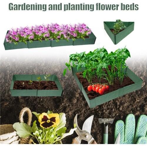 Garden Edging Border Self-assembly Landscape Plants Bed Holder Plates Inserting Terrace Board Edging for Outdoor 15*50cm GQ