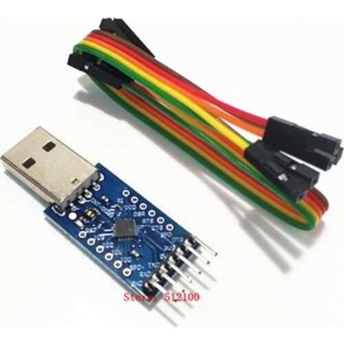 CP2104 USB TO TTL USB TO serial port UART STC downloader brush line