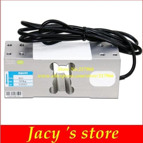 Load cell NA3 Square Hole Sensor Electronic Scale Weighing Sensor 60kg 100kg 200kg 300kg 500kg 800kg 1000kg 1200kg