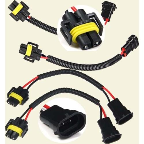 H8 H9 H11 Wiring Harness Socket Car Wire Connector Cable Plug Adapter for HID LED Foglight Head Light Lamp Bulb Led Light