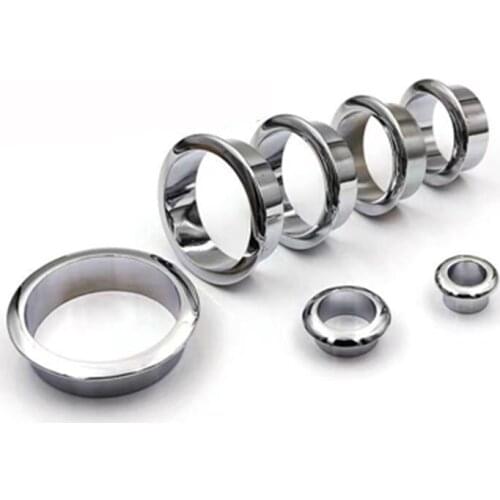 Hot Metal Desk Wire Hole Cover Base 60mm Table Cable Outlet pc Grommet Port protector Cabinet vent decor ring Furniture Hardware