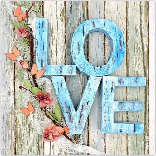 Full Round Diamond mosaic Flower butterfly lace DIY Diamond painting Cross stitch Lily rose Full Square Diamond embroidery LOVE