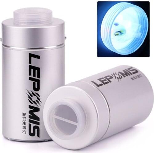 Portable Aluminum Fishing Bait Light Source Lamp For Luminous Lure 18 LED 3W Tube Iscas Pesca Fishing Accessories 2021 HOT