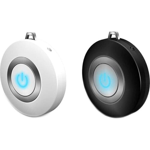 USB Portable Wearable Air Purifier, Personal Mini Air Necklace Negative Ion Air Freshener - No Radiation Low Noise for Adults Ki