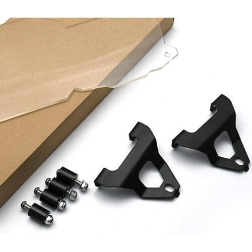 Clear Acrylic Headlight Protector Guard Cover Kit for BMW F650GS F700GS