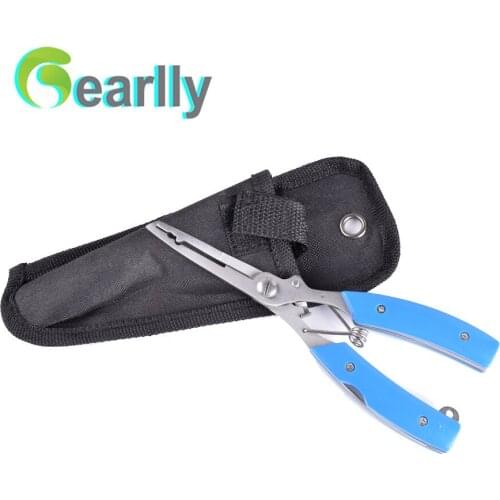 16.5CM Fishing Pliers Outdoor Multifunctional Fishing Pliers Line Cutter Scissors Hook remover Fishing Trackle Tools