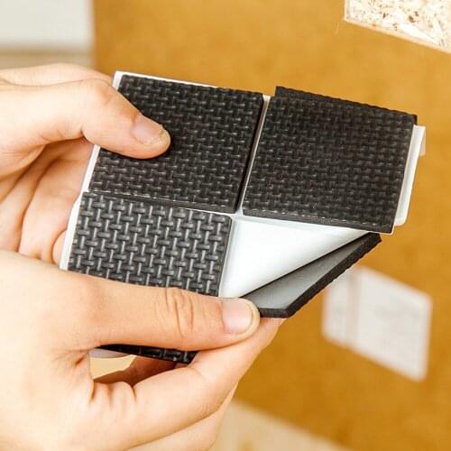 Self Adhesive Furniture Leg Feet Rug Felt Pads Anti Slip Mat Bumper Damper For Chair Table Protector Hardware #W