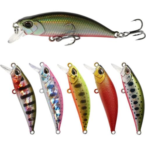 Minnow Wobbler Fishing Lure Japan Jerkbait Bait Perch Pesca Mini Sinking Wobblers Fishing Lures Hard Deep Artificial Bait Fish