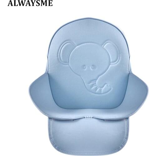 ALWAYSME PU Waterproof Water Proofing Univcersal Highchair FeedingCahir Seat Cushion For Baby Kids