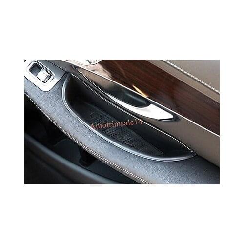 4 Interior Door Handle Armrest Storage Box for Mercedes-Benz GLC 2015-2016 X205