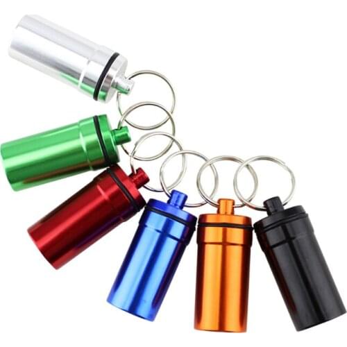 6pcs/lot Shinetrip Aluminium alloy bottle Outdoor portable sealed barn Small medecine box Waterproof storehouse