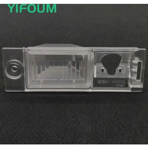YIFOUM Car Rear View Backup Camera Bracket License Plate Lights For Hyundai New Tucson IX35 IX TL MK3 2015 2016 2017 2018