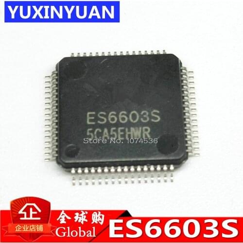 ES6603S ES6603 QFP 10PCS/LOT Vibratto-II Automotive DVD Processor Product Brief