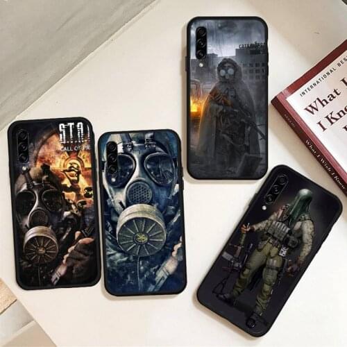 S.T.A.L.K.E.R STALKER Gas mask soldier Phone Case For Samsung A20 A30 30s A40 A7 2018 J2 J7 prime J4 Plus S5 Note 9 10 Plus