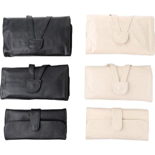 12/18/24 Slots Travel Rolling Organizer Pouch Makeup Brushes Bag Cosmetics Case Foundation Eye Shadows Makeup Brush Tools